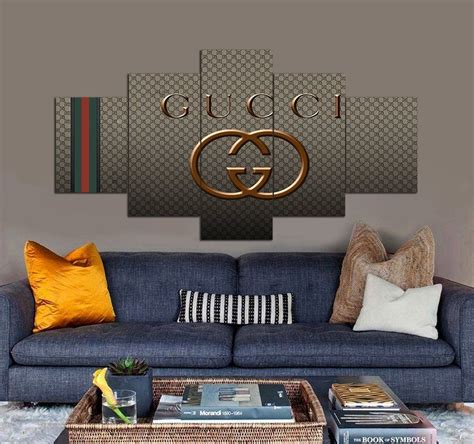 gucci canvas art.